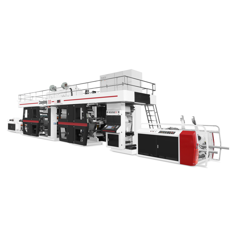 Best High Quality 4 Color Ci Flexographic Printing Machine Factory –  4+4 CI Flexo Printing Machine – Changhong Printing