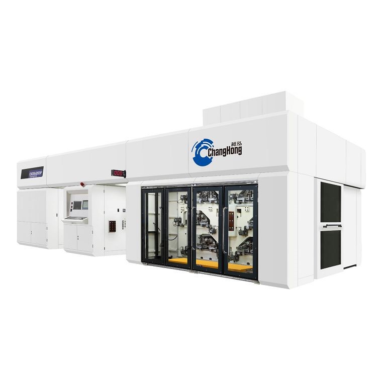 Best High Quality Foil Printing Machine Factories –  Plastic film/Paper/Non woven/Gearless CI flexo printing press – Changhong Printing