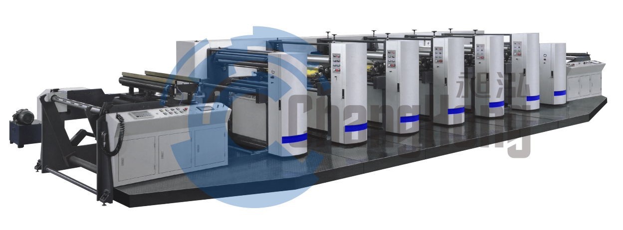 Paper flexo printing machine