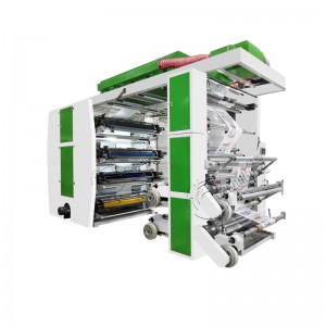 Best High Quality High Quality Nonwoven Fabric Flexographic Printing Machine Supplier –  Stack Type Flexo Printing Machine For Plastic 8 Colors – Changhong Printing
