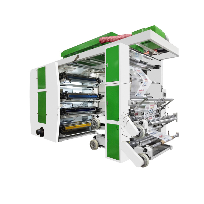 Best High Quality Flexo Press Machine Supplier –  Stack Type Flexo Printing Machine For Plastic 8 Colors – Changhong Printing