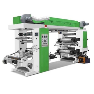 Best High Quality Polythene Bag Printing Machine Manufacturers –  4 Colour Stack Flexo Printing Machine For Non Woven/Paper/Plastic Film – Changhong Printing