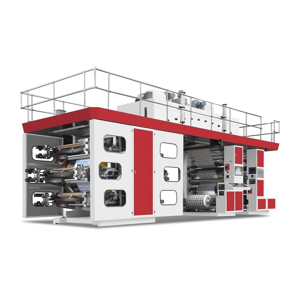 Best High Quality Coffee Bag Printing Machine Manufacturer –  Paper/Paper cup/Kraft paper/flexo printing machine – Changhong Printing